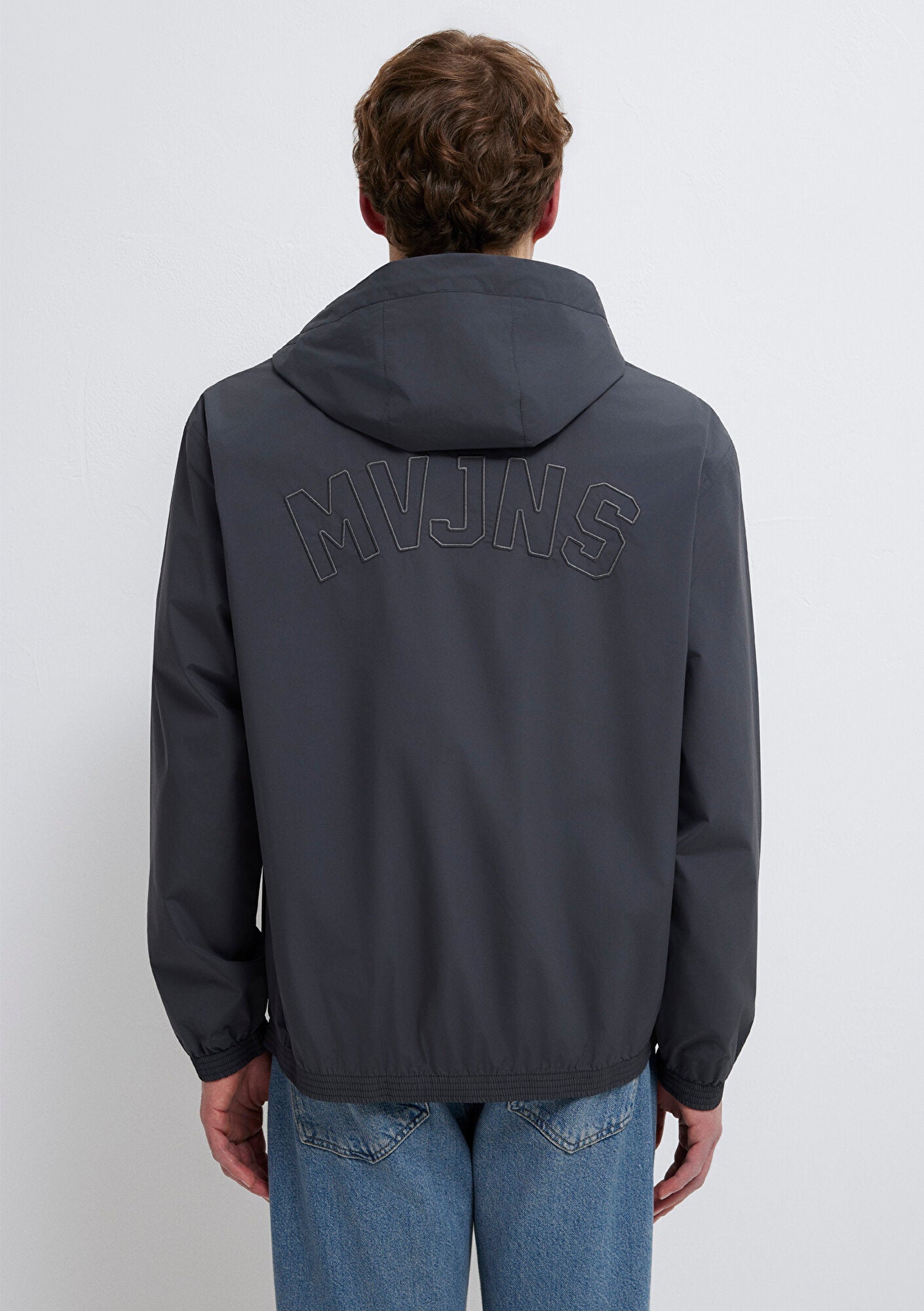 MVJNS Printed Anthracite Jacket