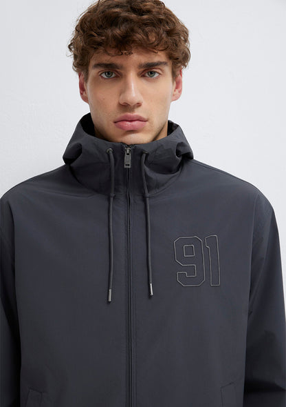 MVJNS Printed Anthracite Jacket