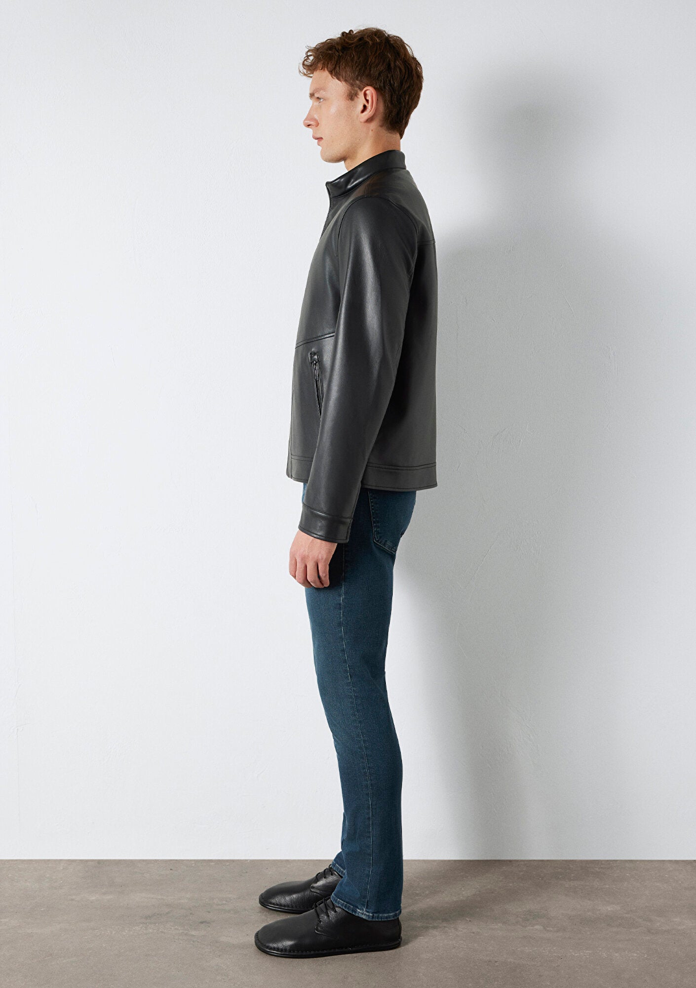 Black Faux Leather Jacket