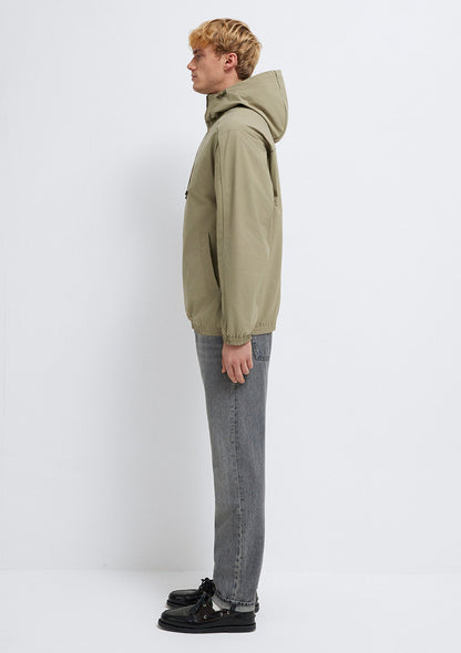 Hooded Beige Jacket