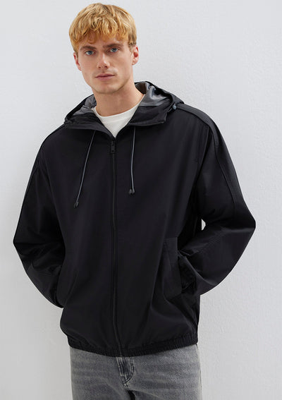Hooded Black Jacket