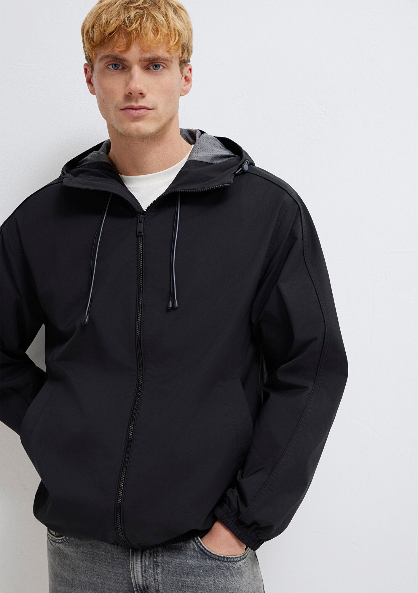 Hooded Black Jacket