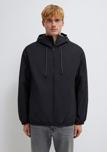 Hooded Black Jacket