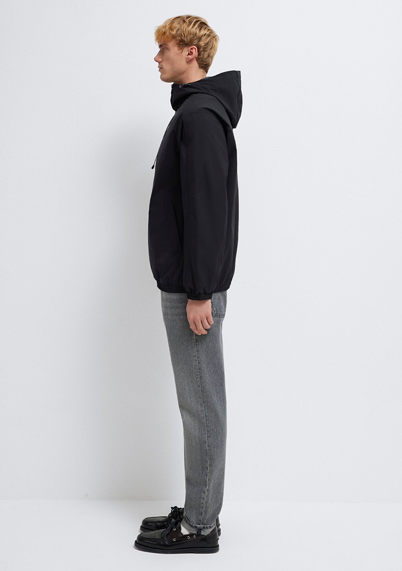 Hooded Black Jacket