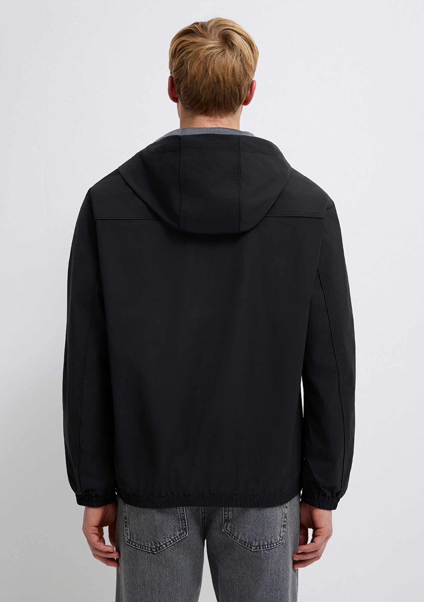 Hooded Black Jacket