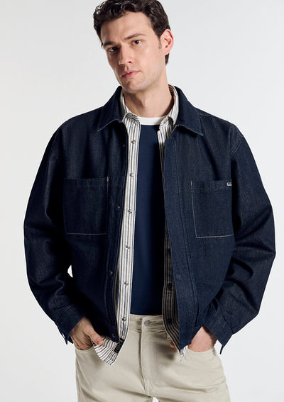 Nolan Rinse Mavi Edition Navy Denim Jacket