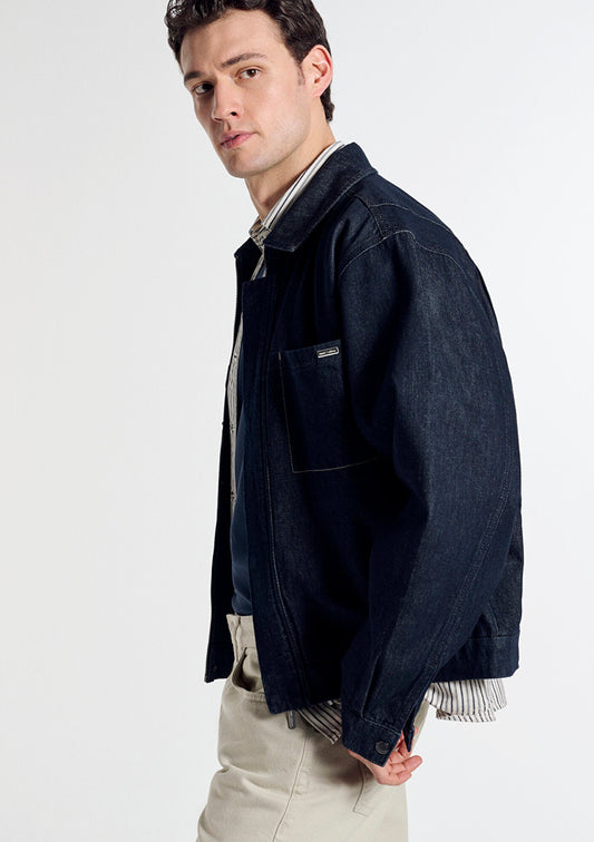 Nolan Rinse Mavi Edition Navy Denim Jacket