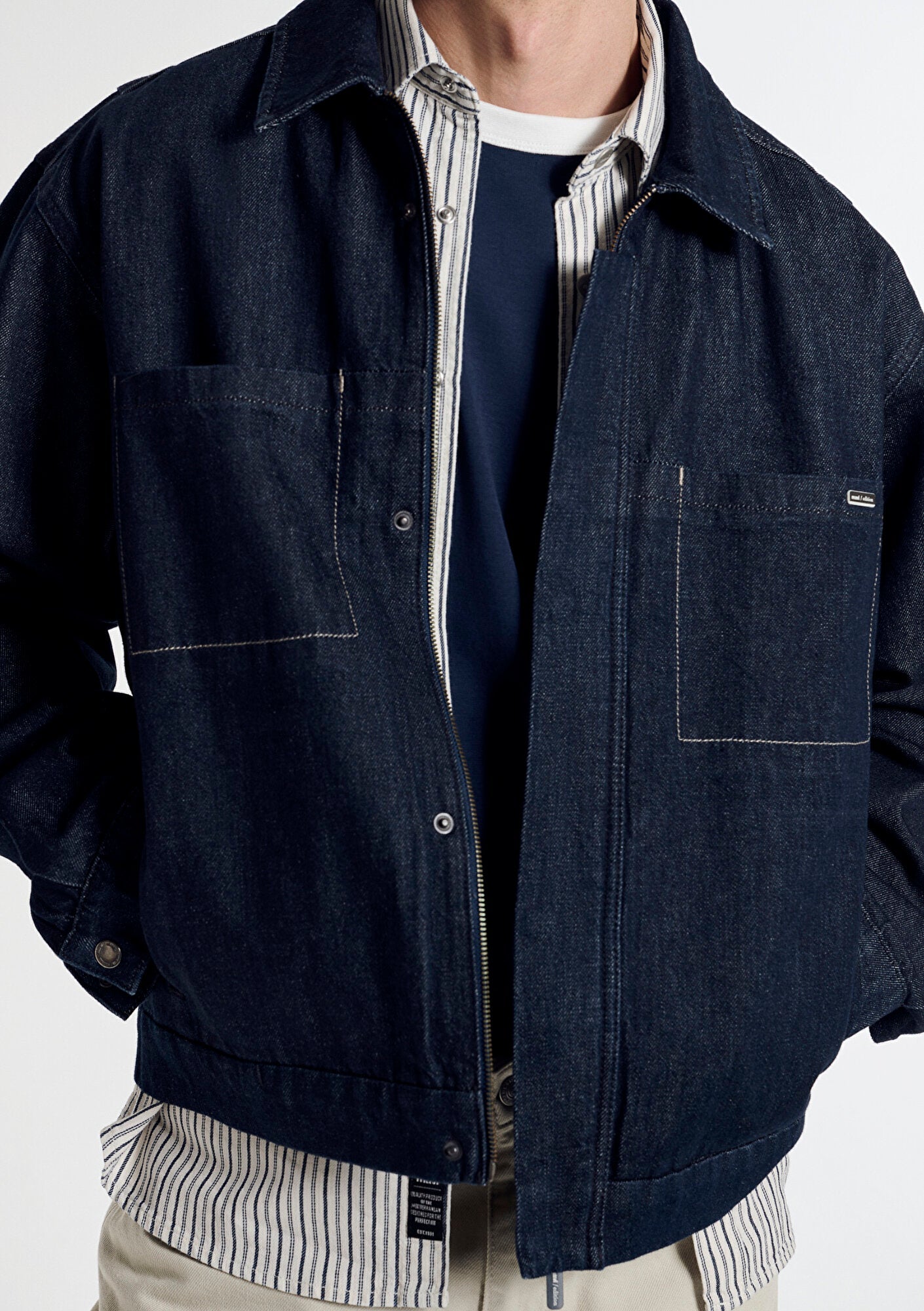 Nolan Rinse Mavi Edition Navy Denim Jacket
