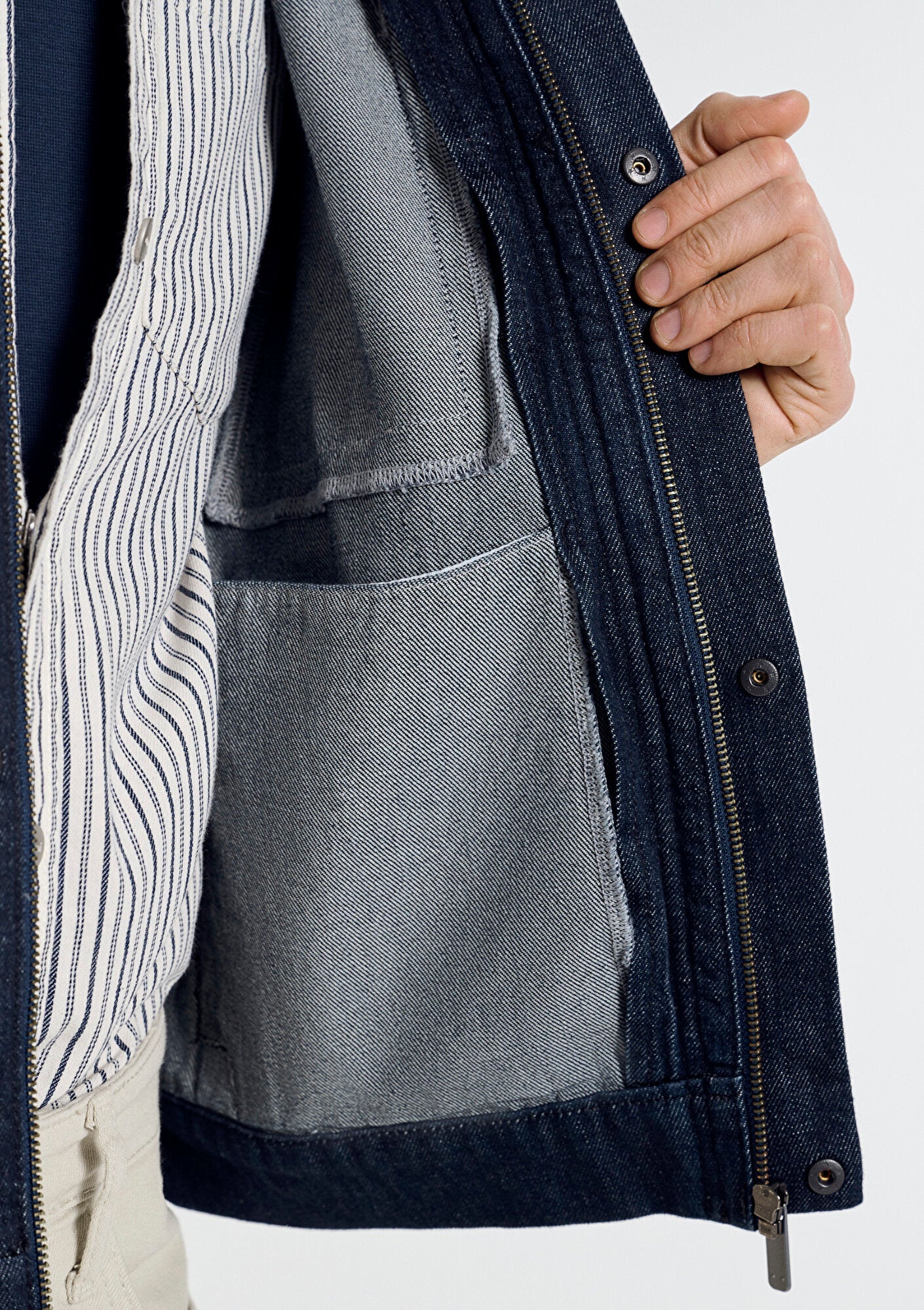Nolan Rinse Mavi Edition Navy Denim Jacket