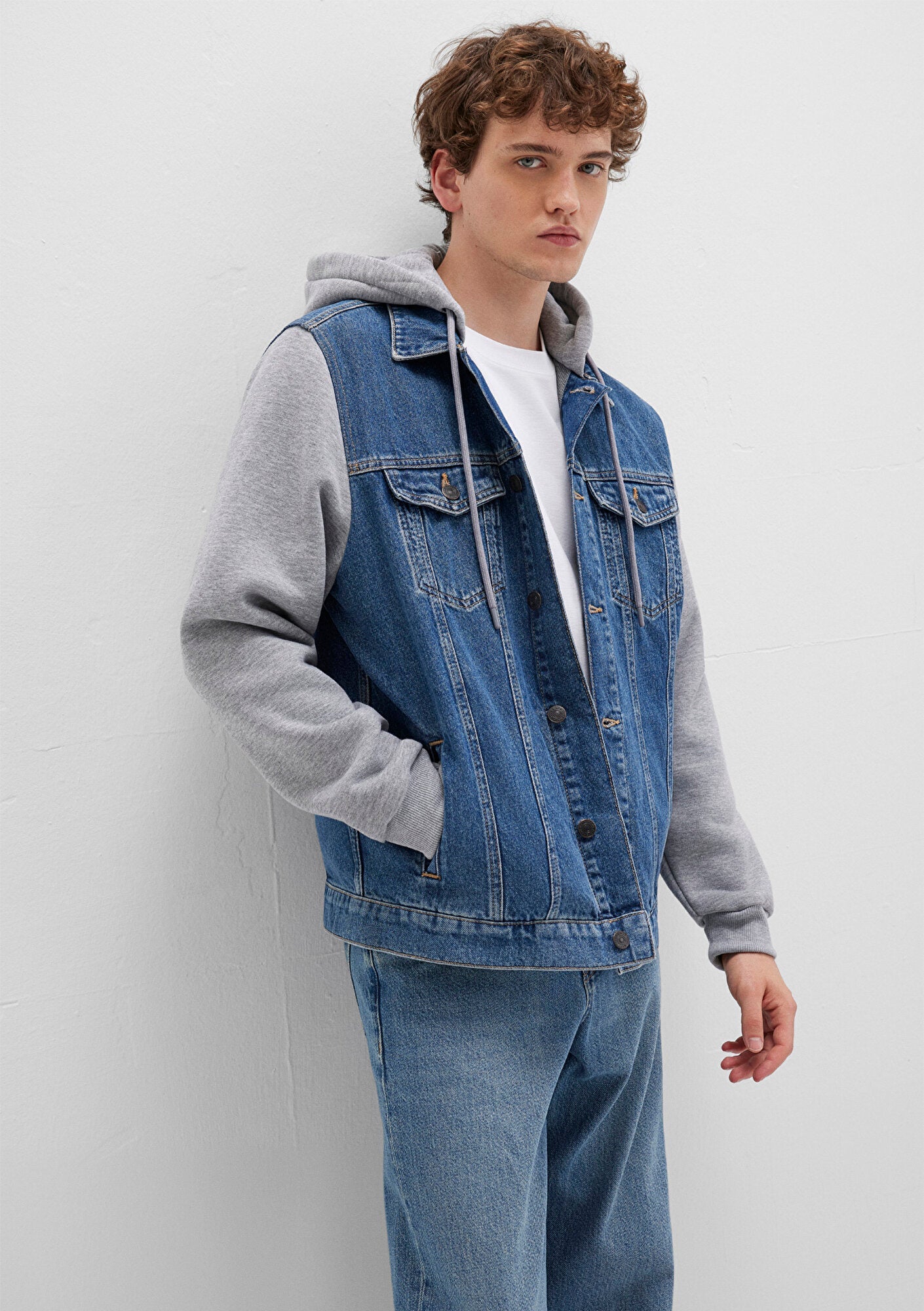 Lenny 90s Vintage Blue Denim Jean Jacket