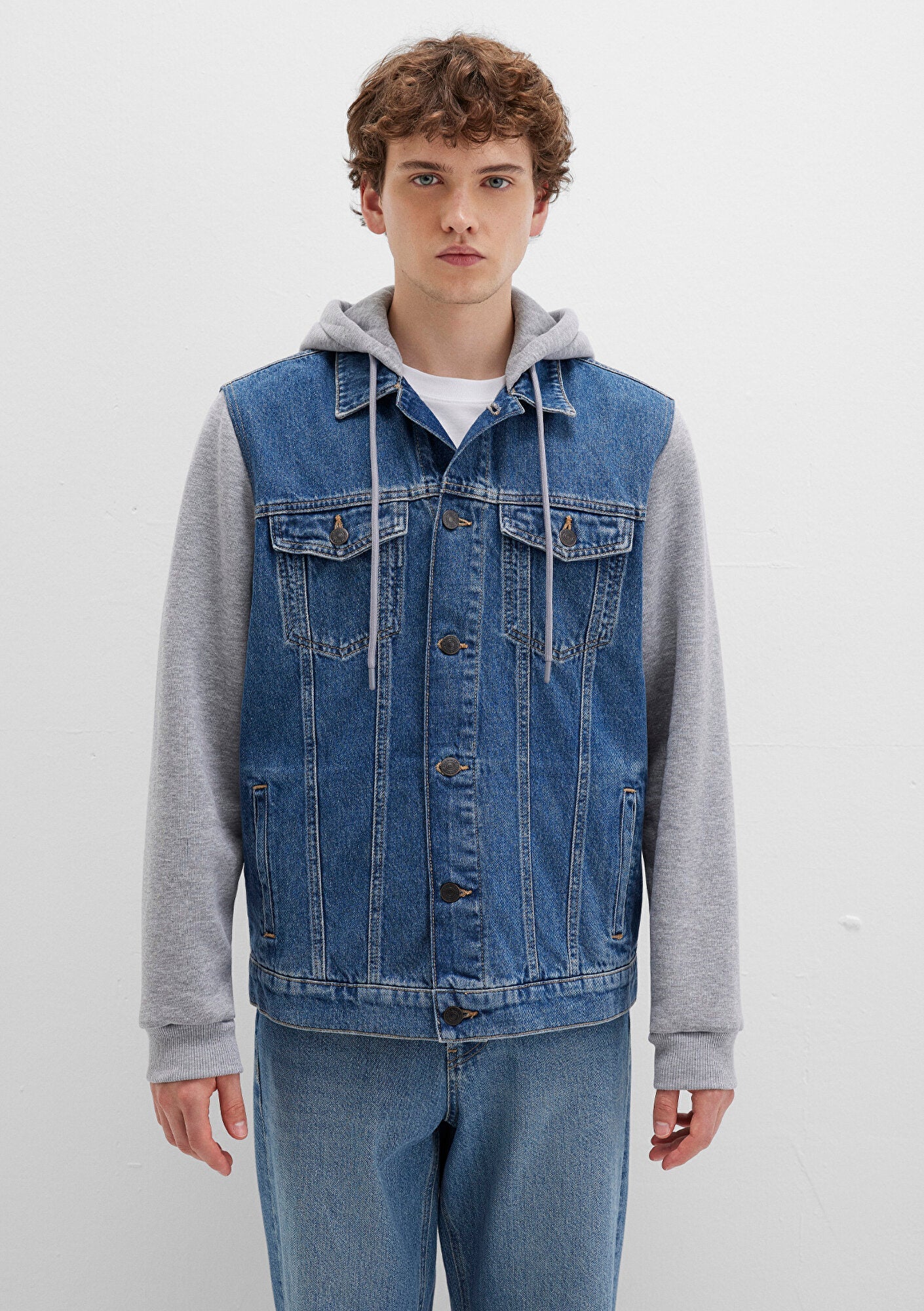 Lenny 90s Vintage Blue Denim Jean Jacket