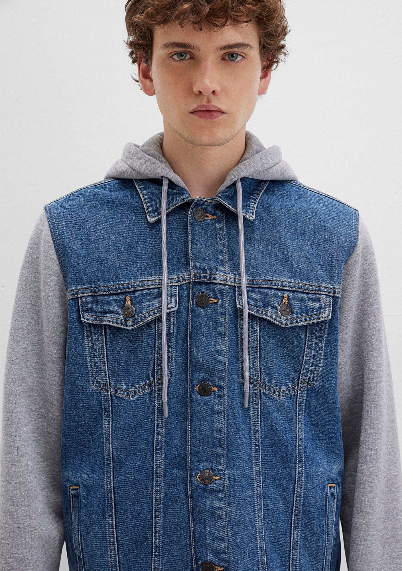 Lenny 90s Vintage Blue Denim Jean Jacket