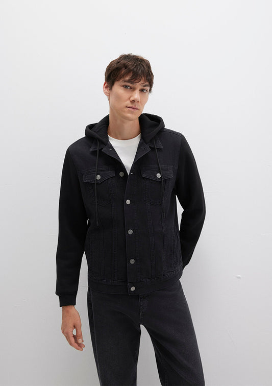 Lenny Rinse Smoke Comfort Jean Jacket