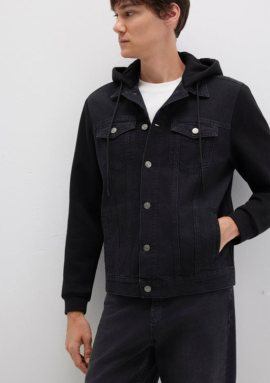 Lenny Rinse Smoke Comfort Jean Jacket