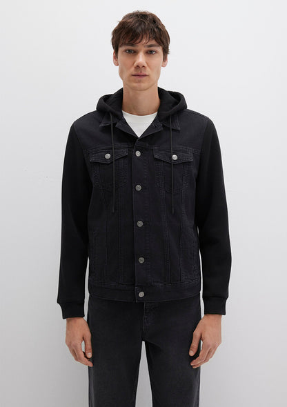 Lenny Rinse Smoke Comfort Jean Jacket