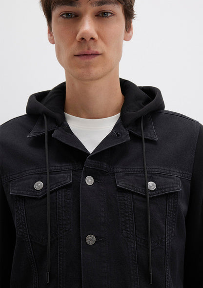 Lenny Rinse Smoke Comfort Jean Jacket