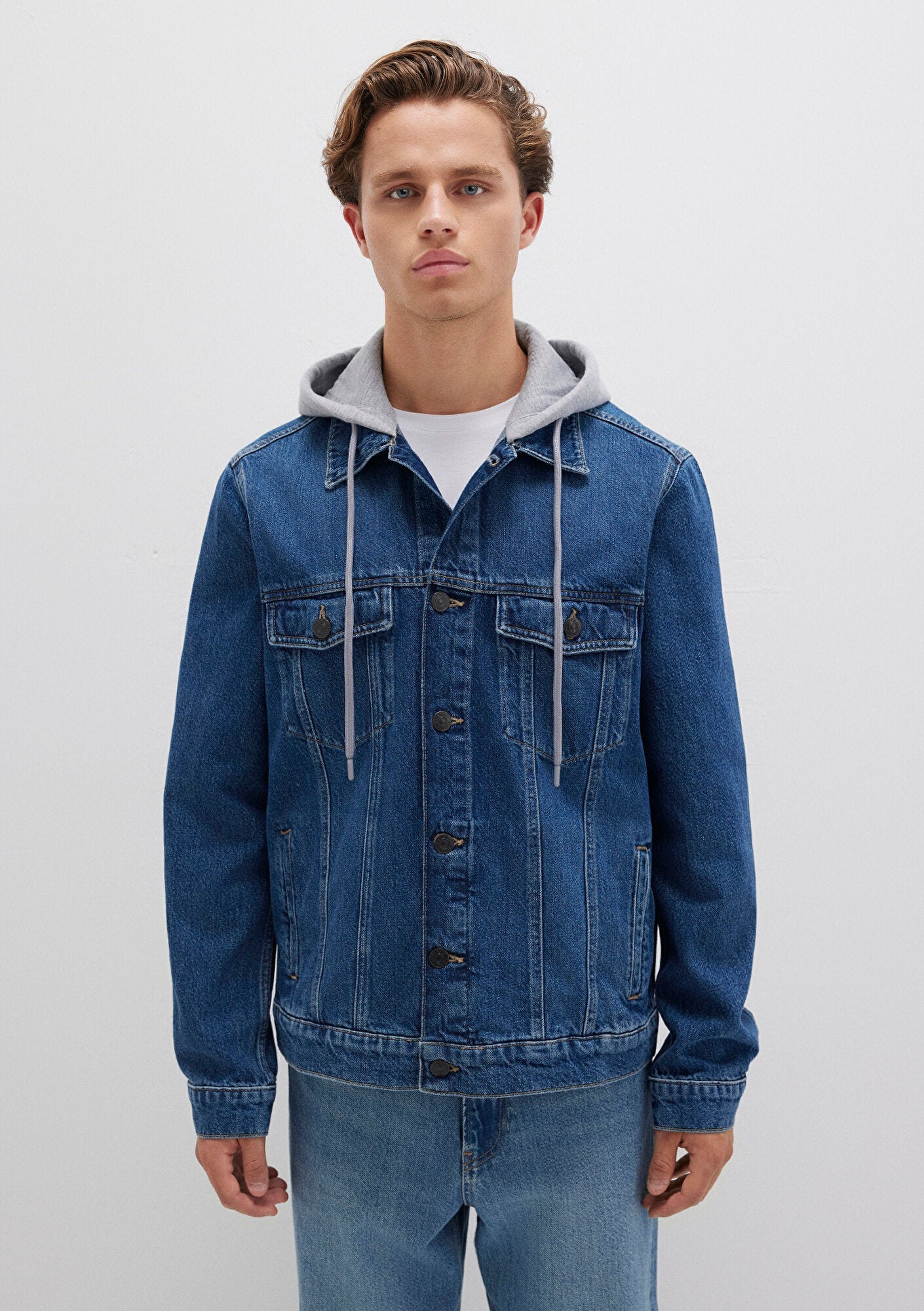 Brandon Authentic Dark Blue Jean Jacket