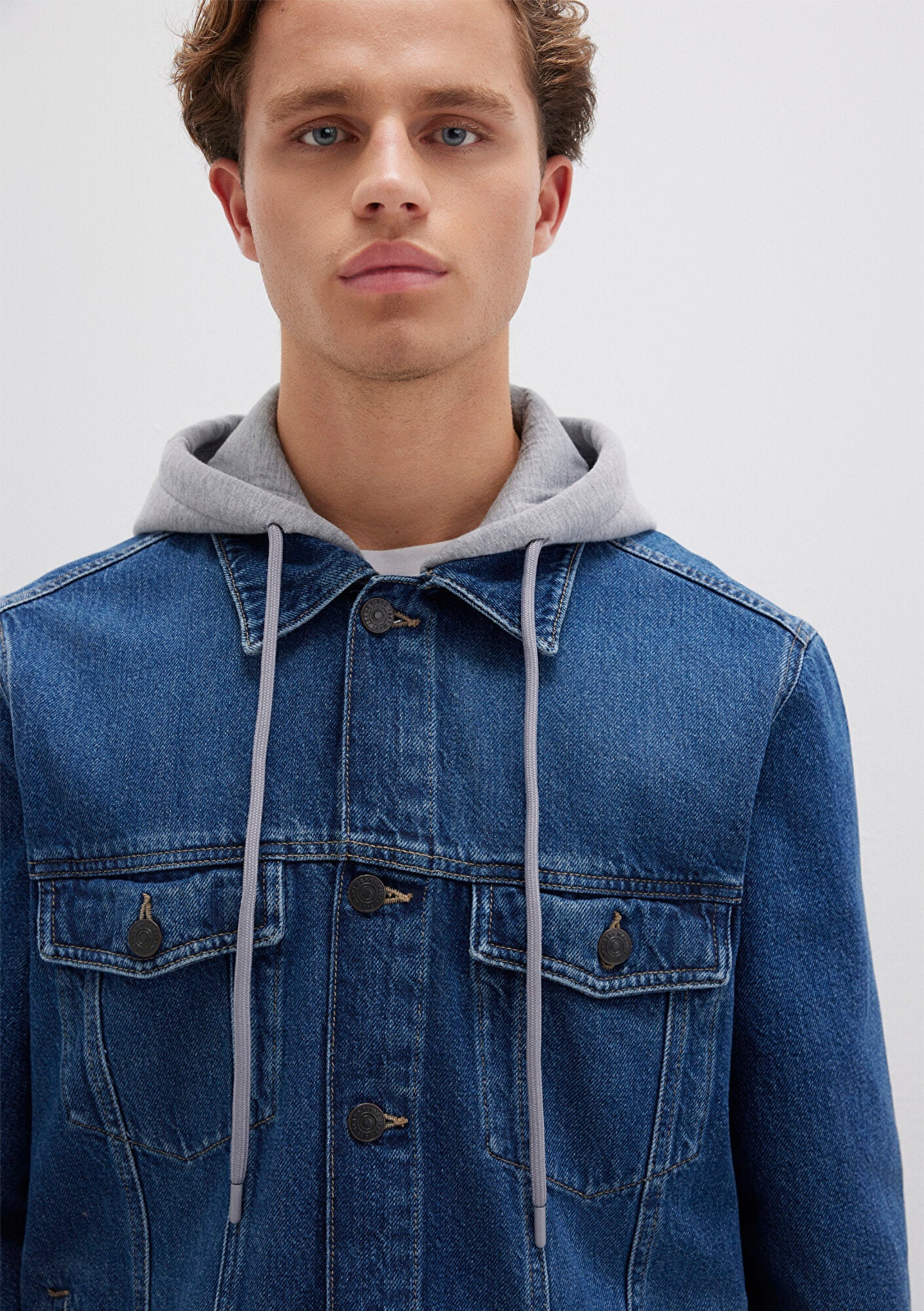 Brandon Authentic Dark Blue Jean Jacket