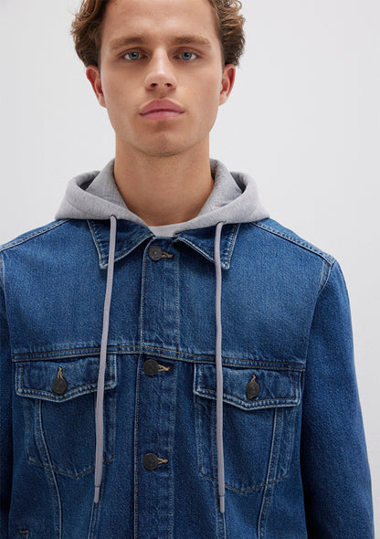 Brandon Authentic Dark Blue Jean Jacket