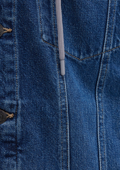 Brandon Authentic Dark Blue Jean Jacket