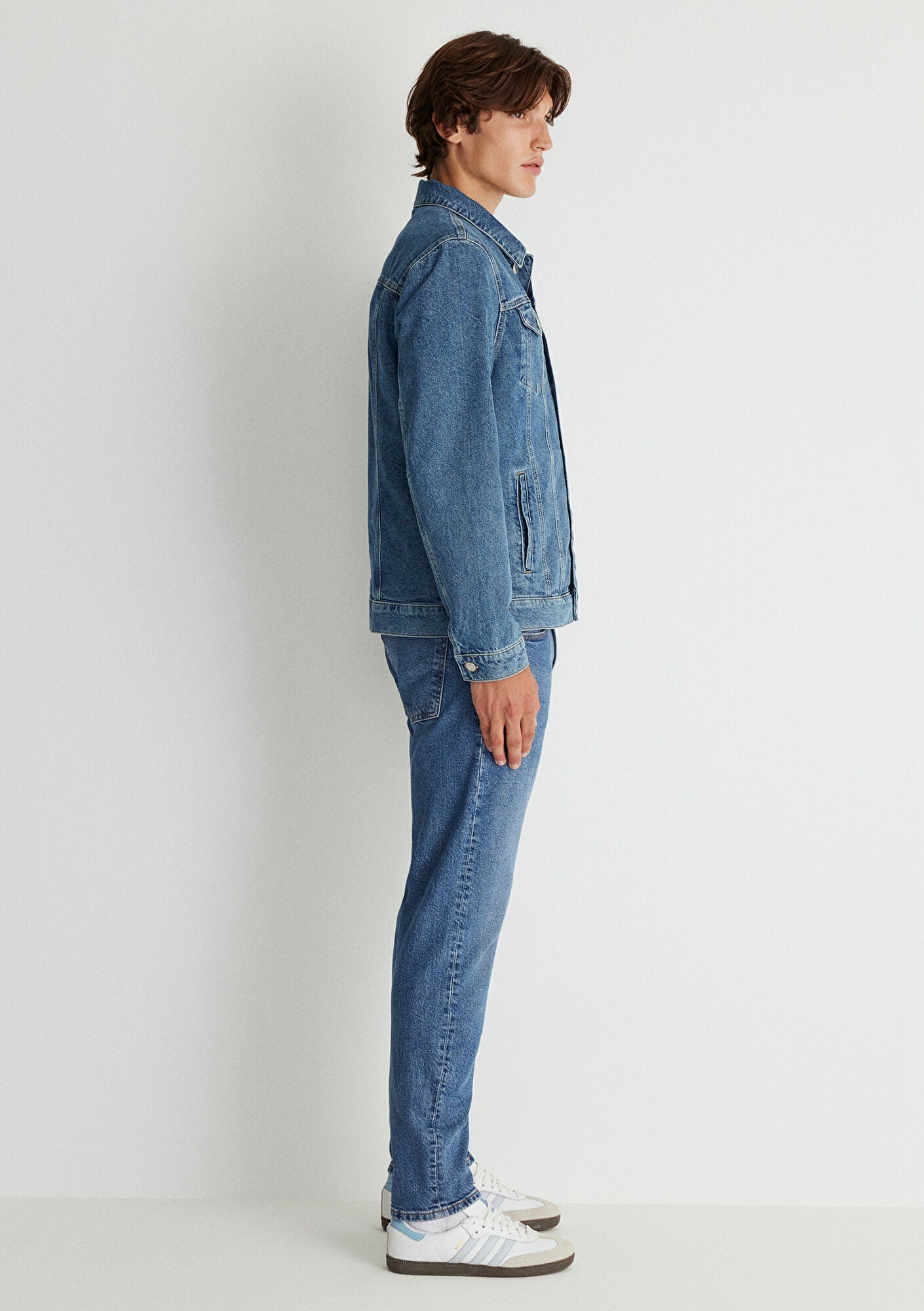 Frank Used Blue Denim  Jean Jacket