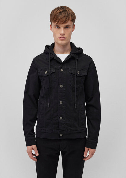 Brandon Black Comfort  Jean Jacket