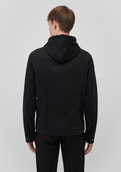 Brandon Black Comfort  Jean Jacket