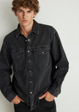 Ross Smoke Denim Jean Shirt