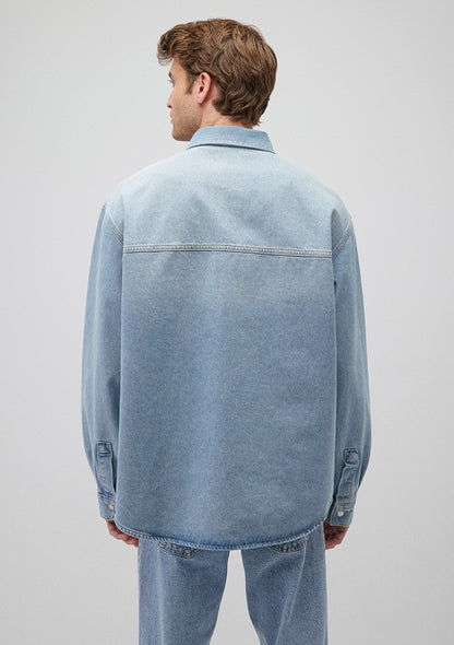 Ross Light 90s Denim Jean Shirt