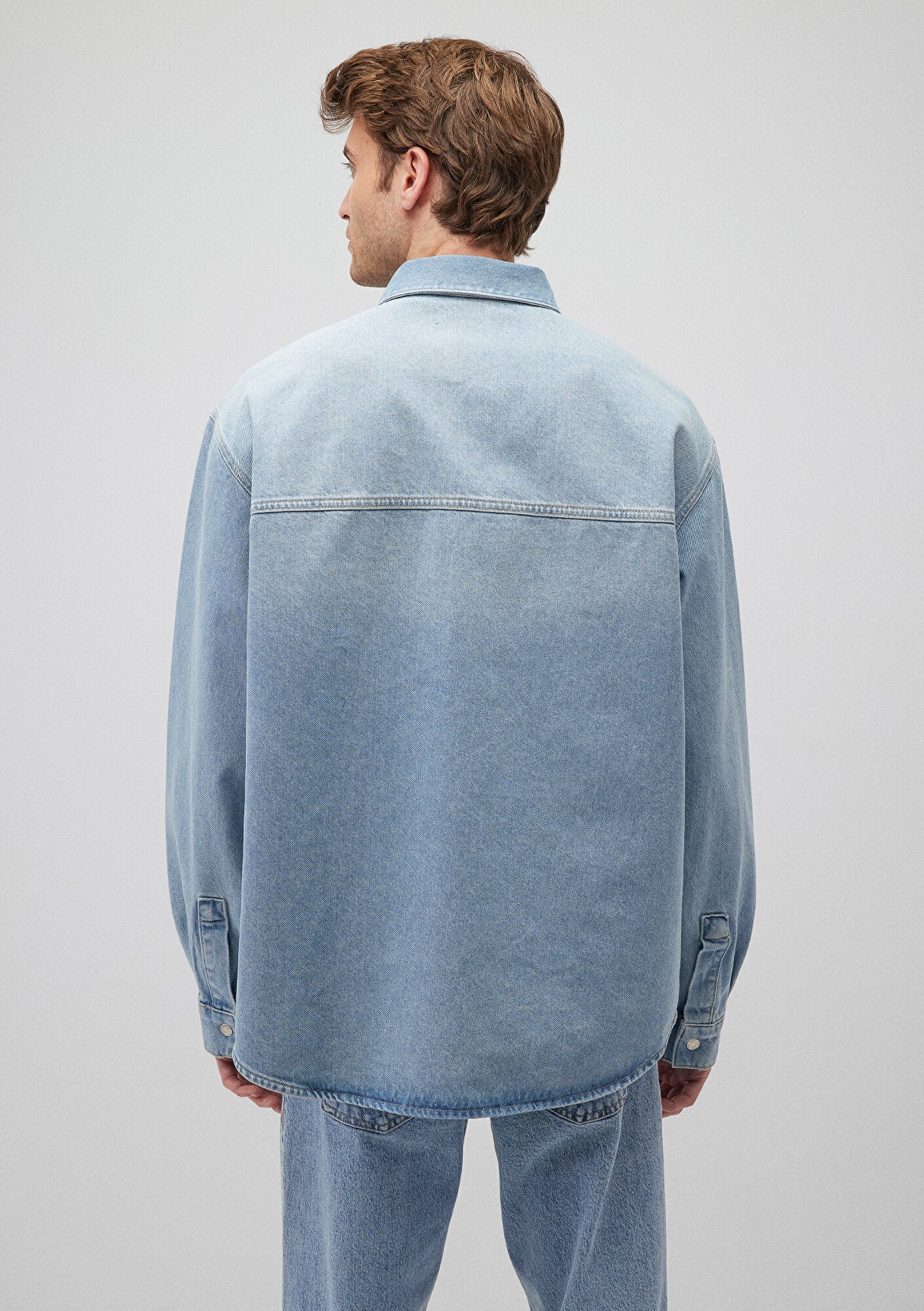 Ross Light 90s Denim Jean Shirt