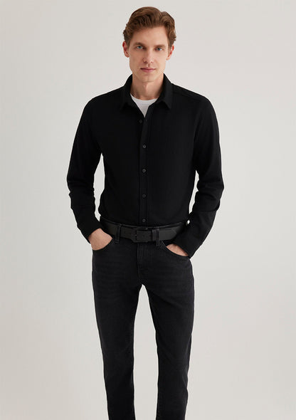 Black Shirt