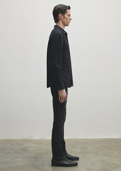 Roy Deep Smoke Lux Black Nights Jean Shirt