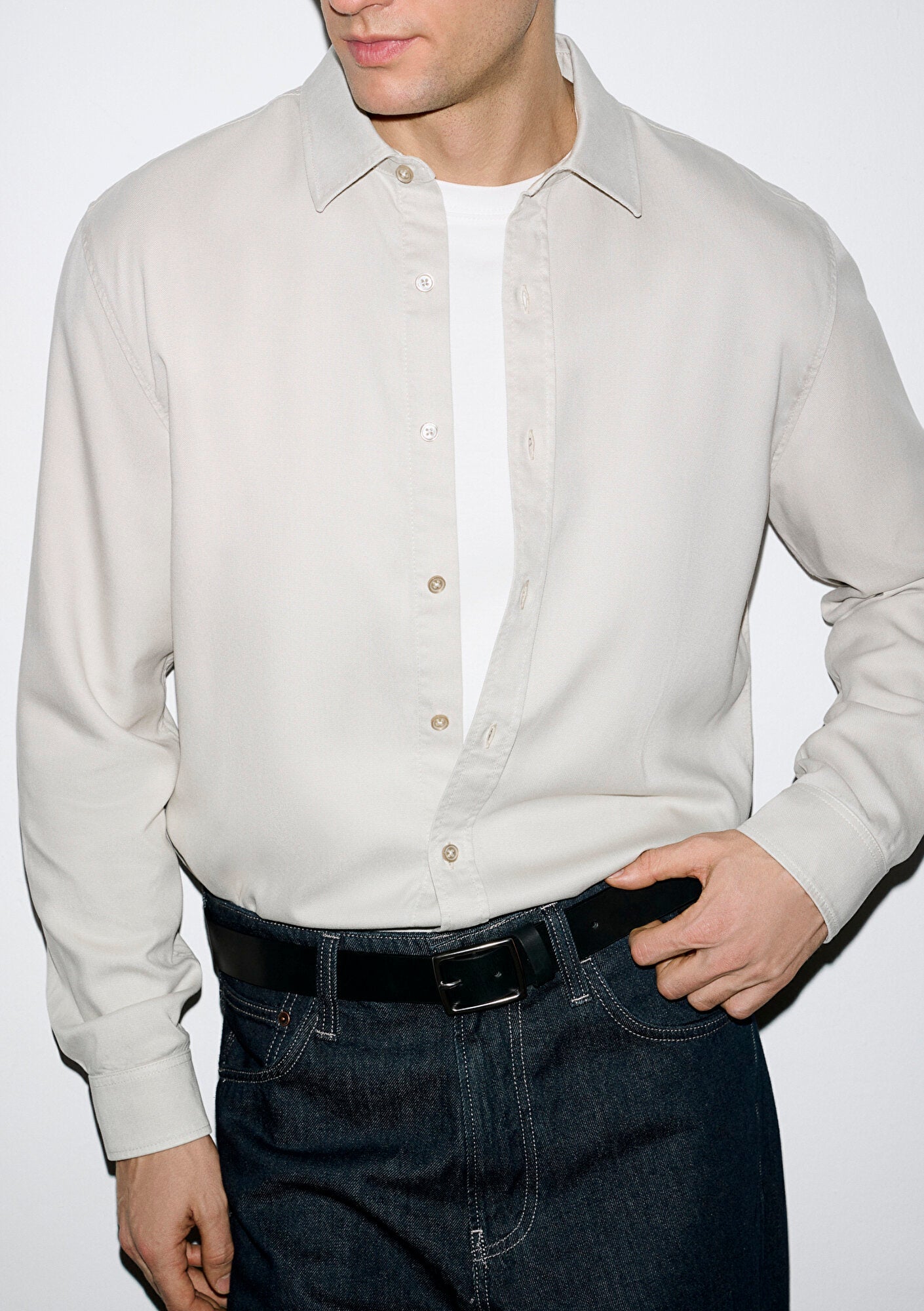 Beige (TENCEL™) Shirt