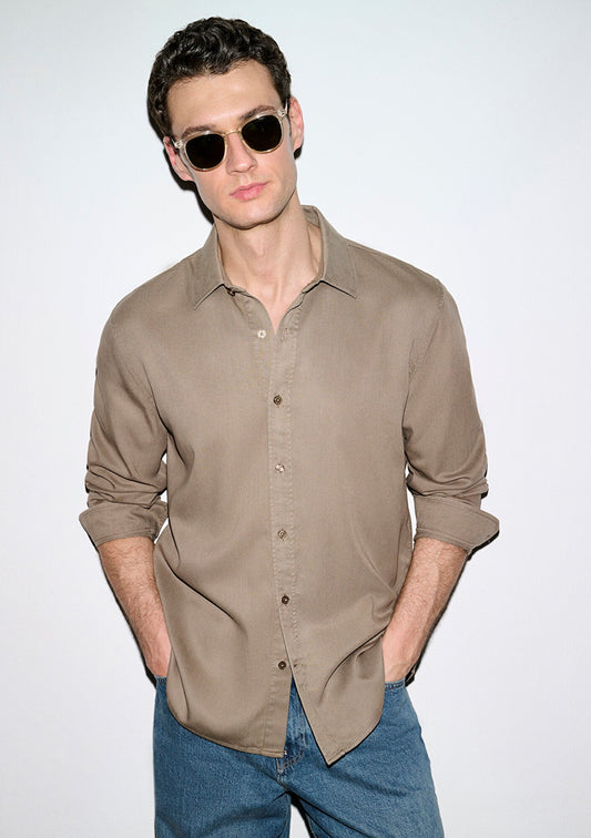 Brown (TENCEL™) Shirt