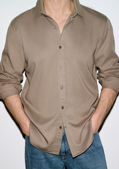 Brown (TENCEL™) Shirt