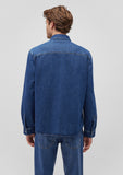 Ted Dark Brushed Denim Jean Shirt
