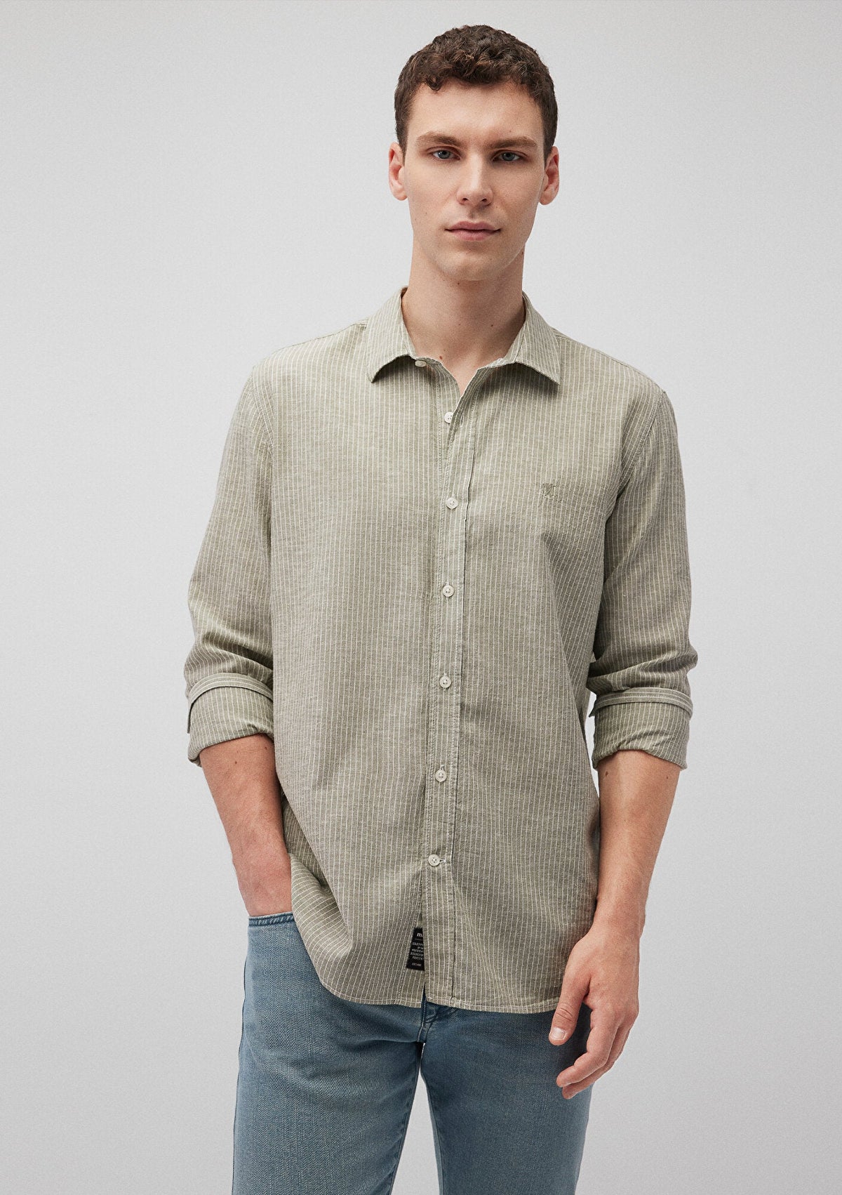 Striped Green Shirt