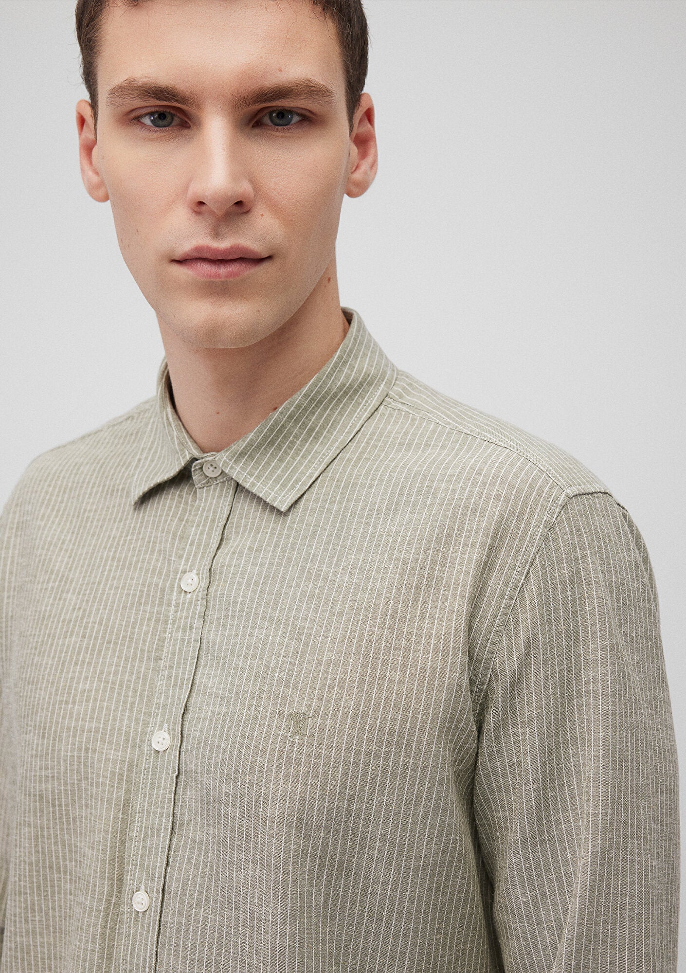 Striped Green Shirt