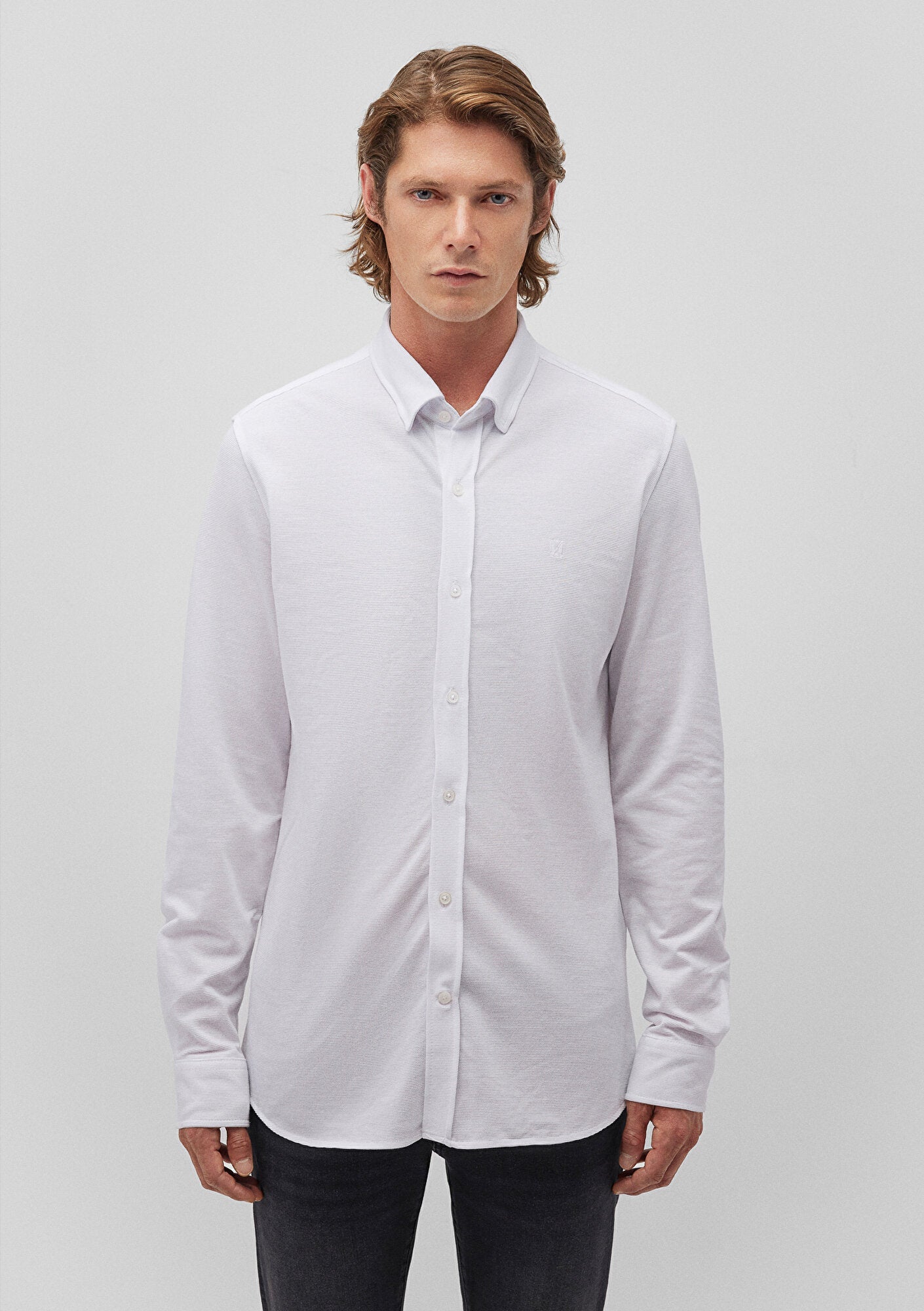 White Jersey Shirt
