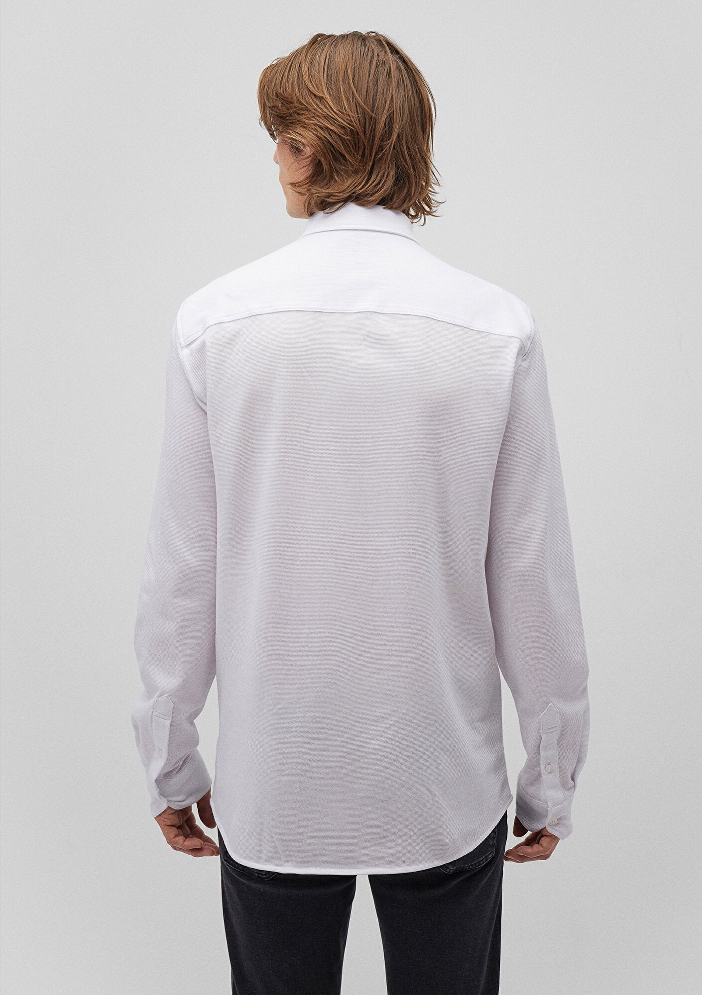 White Jersey Shirt