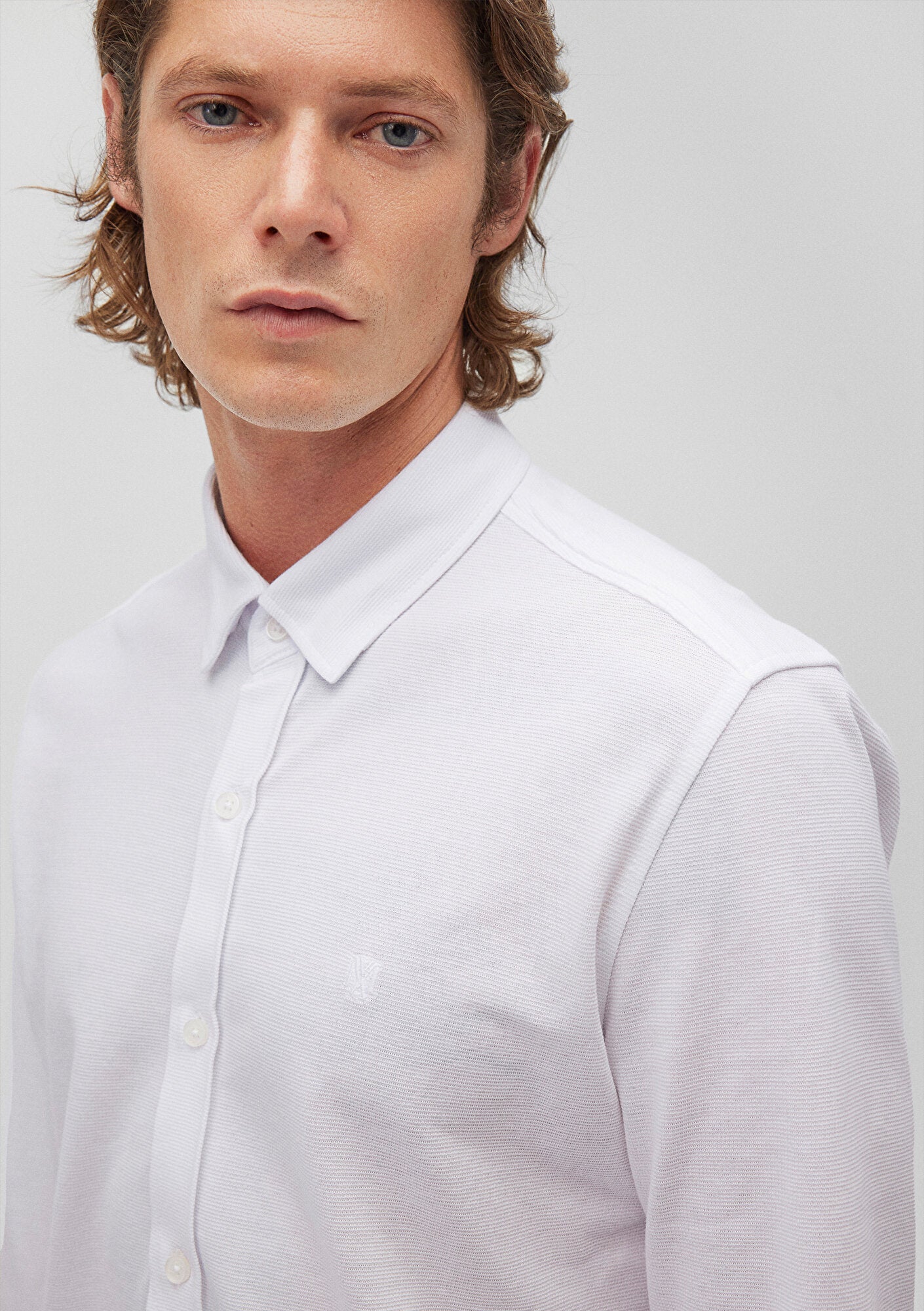 White Jersey Shirt