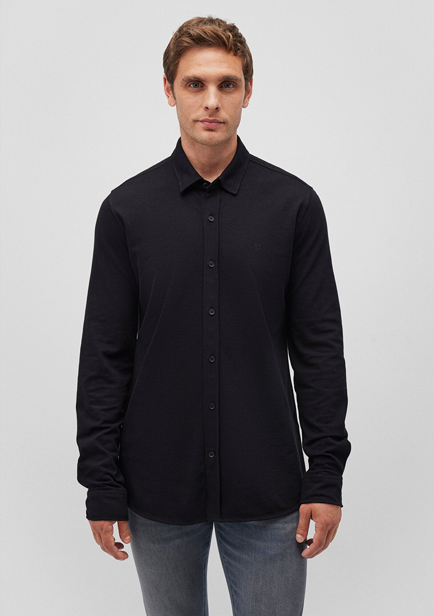 Black Jersey Shirt