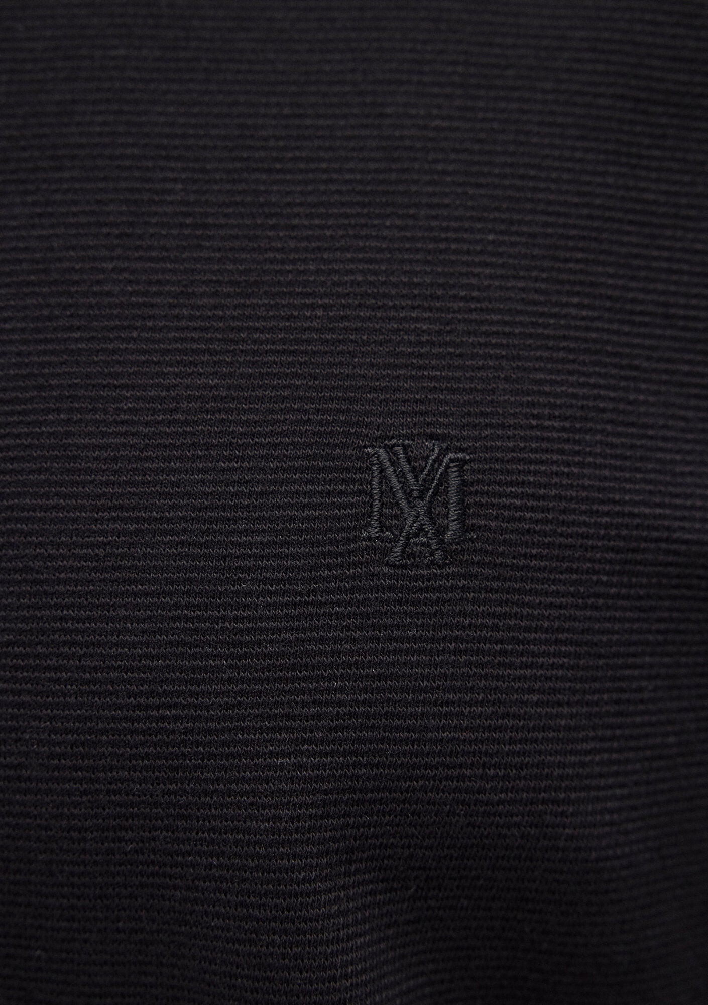 Black Jersey Shirt