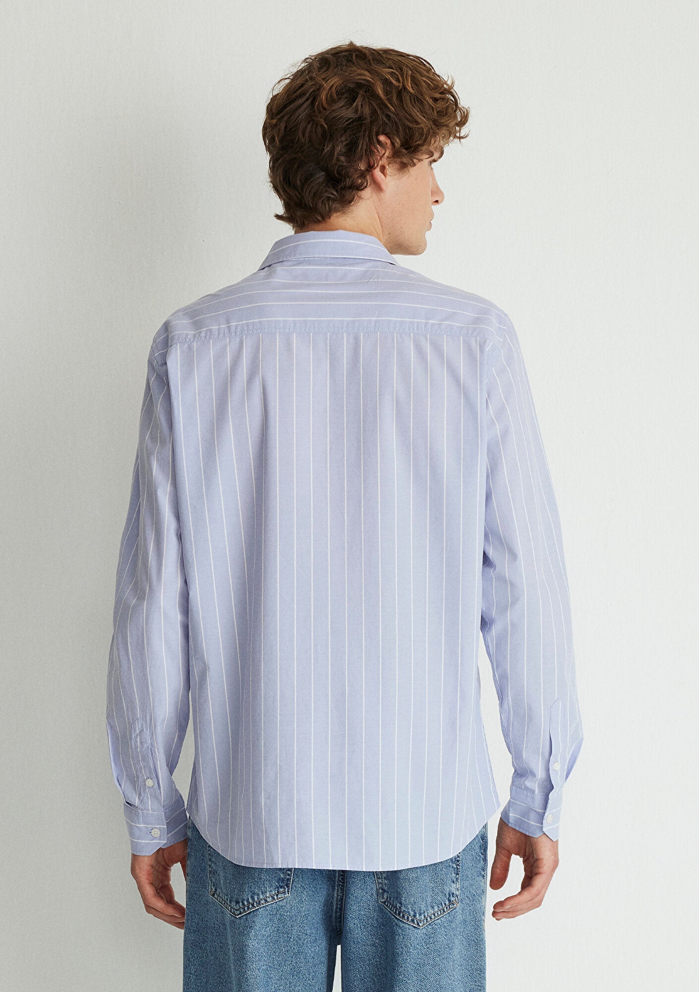 Striped Purple Shirt