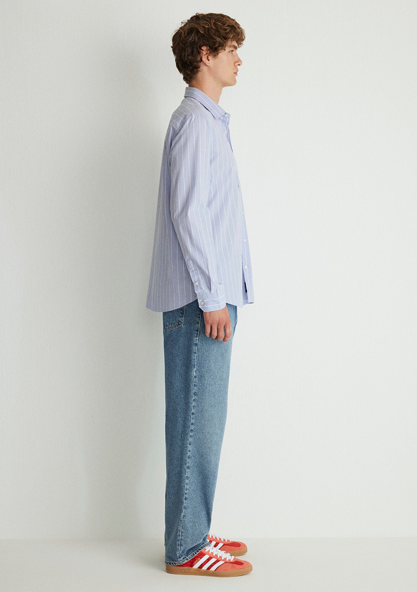 Striped Purple Shirt