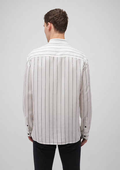 Striped Tencel Shirt