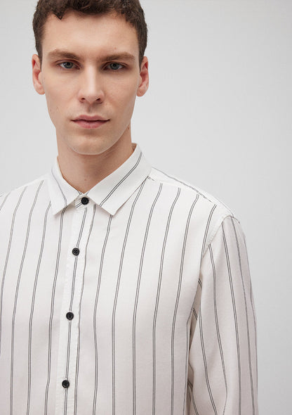 Striped Tencel Shirt