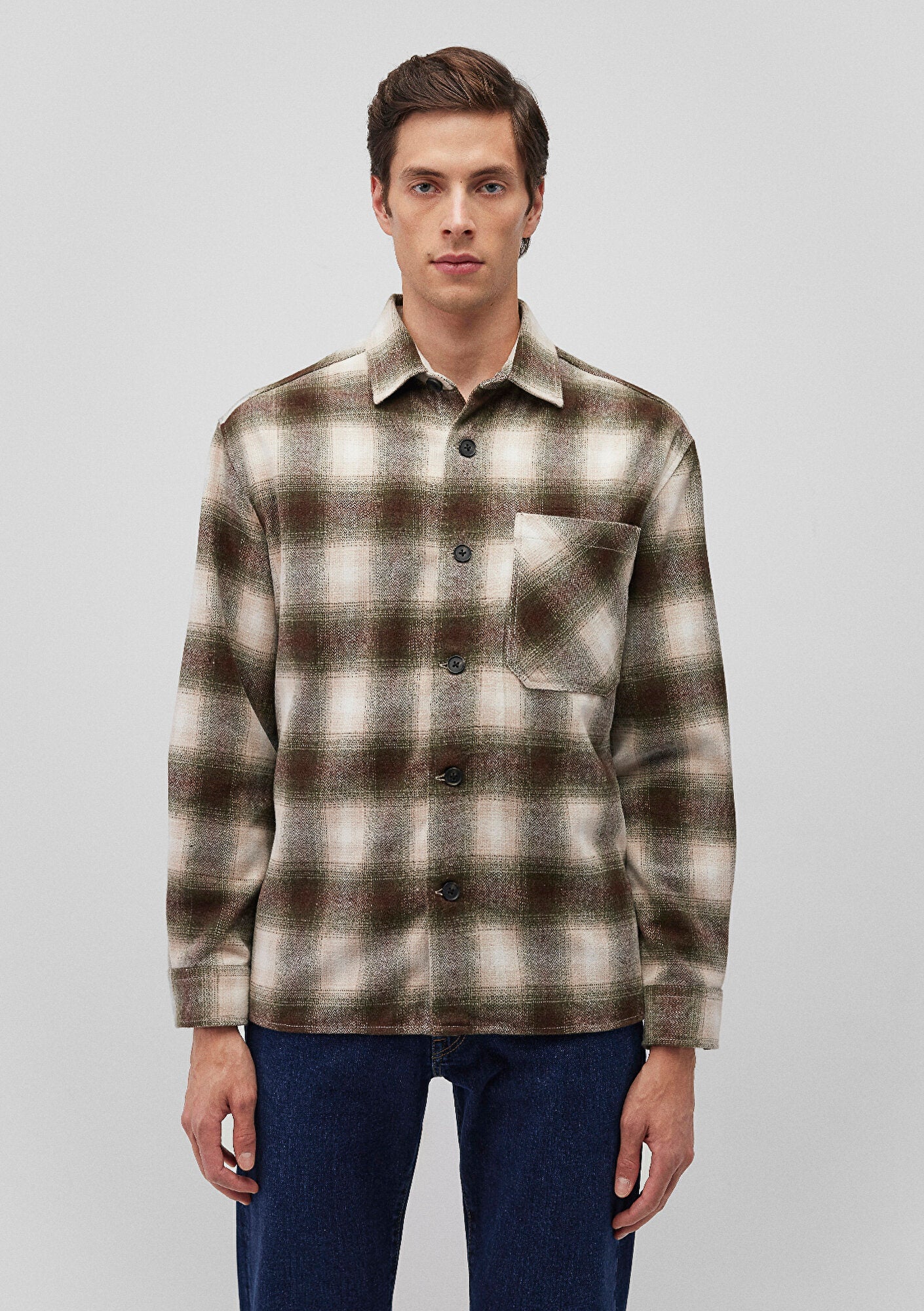 Green Checkered Shirt