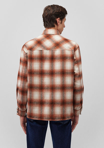 Brown Checkered Shirt