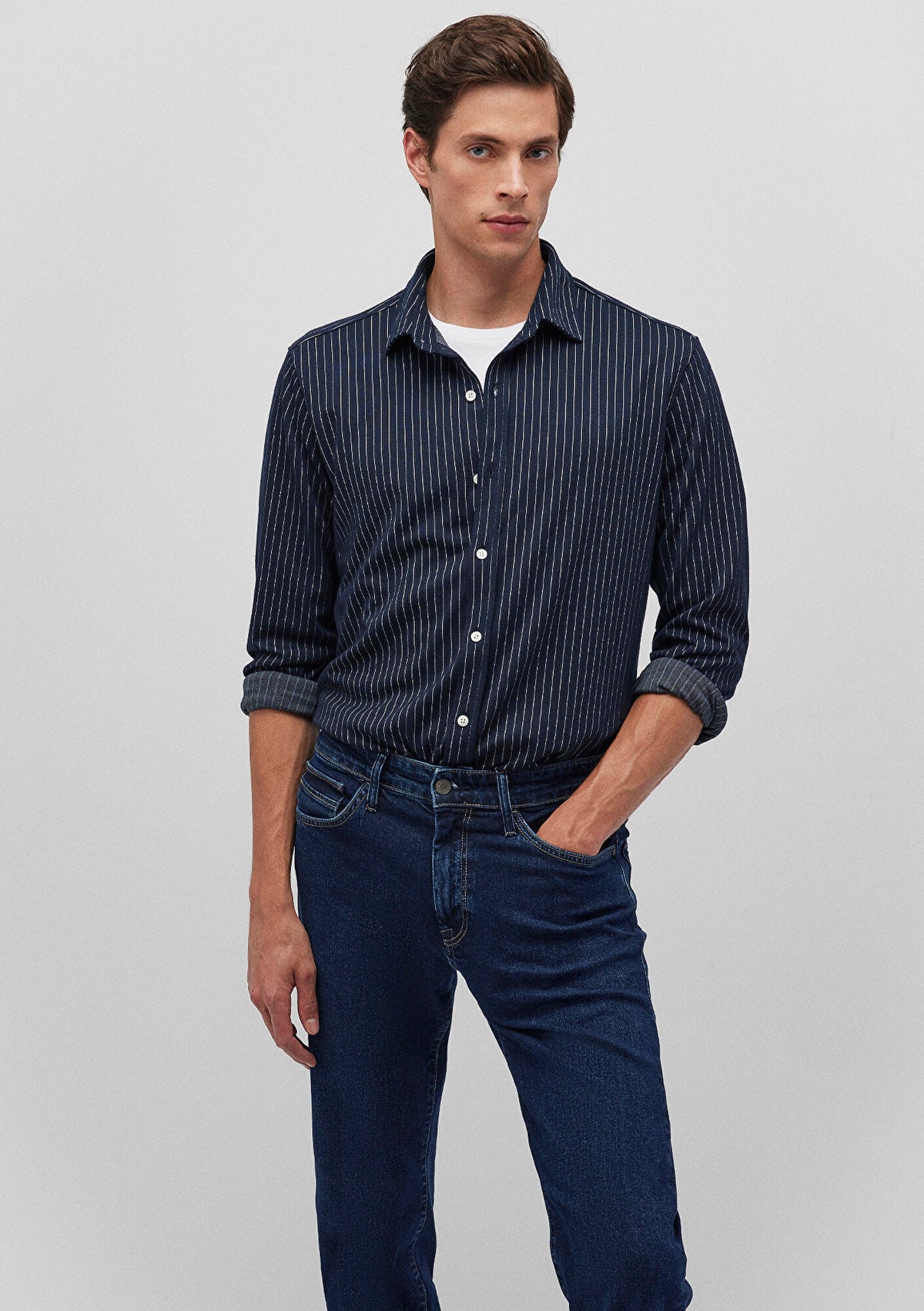 Blue Jersey Shirt
